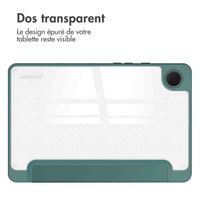 imoshion Coque tablette rigide Trifold Samsung Galaxy Tab A9 8.7 pouces - Vert