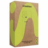 imoshion Batterie externe MagSafe - 10.000 mAh - Batterie externe sans fil - Bleu