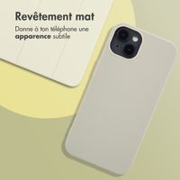 imoshion Coque Couleur Apple iPhone 13 - Gris