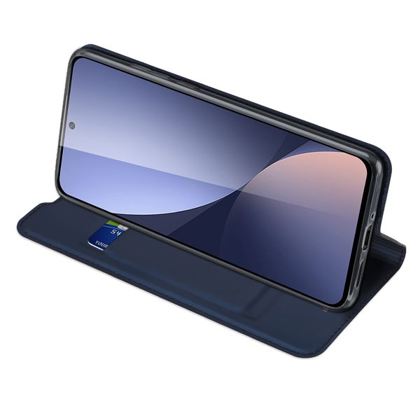 Dux Ducis  Étui de téléphone Slim Xiaomi 12 / 12X - Bleu foncé