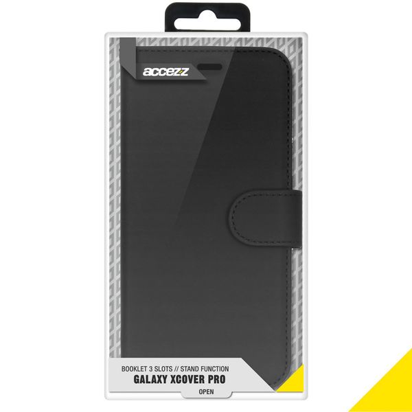 Accezz Étui de télephone Wallet Samsung Galaxy Xcover Pro - Noir