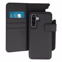 imoshion Étui portefeuille luxe 2-en-1 amovible Samsung Galaxy A17 (5G) / (4G) - Noir