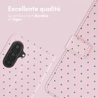 imoshion Étui de télephone portefeuille Design Samsung Galaxy A56 - Happy Dots