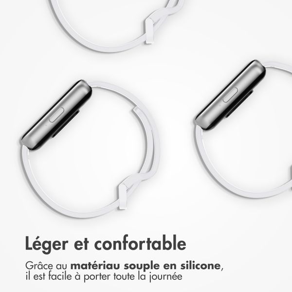 imoshion Bracelet en silicone Samsung Galaxy Fit 3 - Blanc