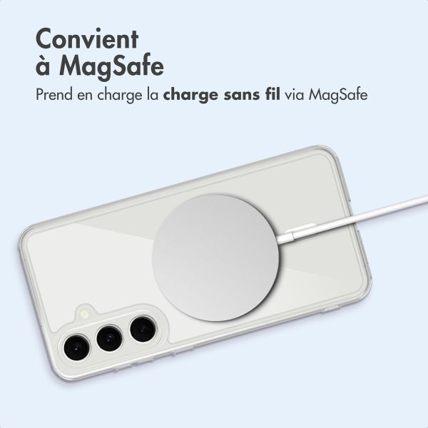 imoshion Coque arrière de protection avec MagSafe Samsung Galaxy S25 FE - Transparent