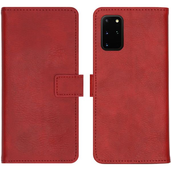 imoshion Étui de téléphone portefeuille Luxe Galaxy S20 Plus - Rouge