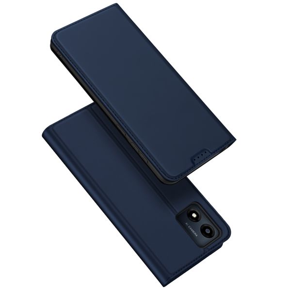 Dux Ducis Étui de téléphone Slim Motorola Moto E13 - Bleu foncé