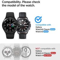 Spigen ﻿Lot de 3 protecteurs d'écran GlastR Slim HD Samsung Galaxy Watch 4 42mm / Watch 3 41mm