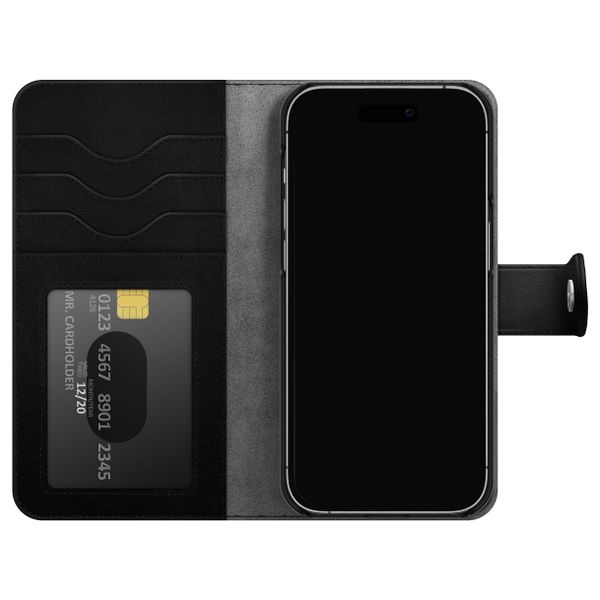iDeal of Sweden Magnet Wallet+ Étui portefeuille Apple iPhone 15 - Black