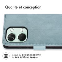 imoshion Étui de téléphone portefeuille Luxe OnePlus Nord 3 - Bleu clair