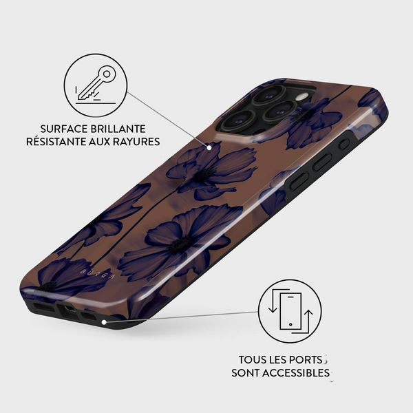 Burga Coque arrière Tough Apple iPhone 15 Pro Max - Velvet Night