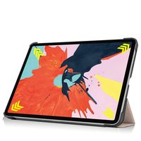 imoshion Coque tablette Trifold iPad Air 11 pouces (2024) M2 / Air 5 (2022) / Air 4 (2020) - Dorée