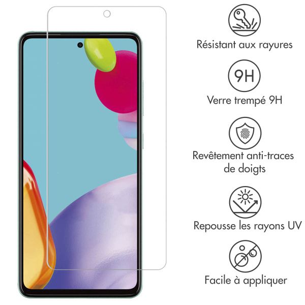 Accezz Protection d'écran en verre trempé Samsung Galaxy A52(s) (5G/4G) / A53