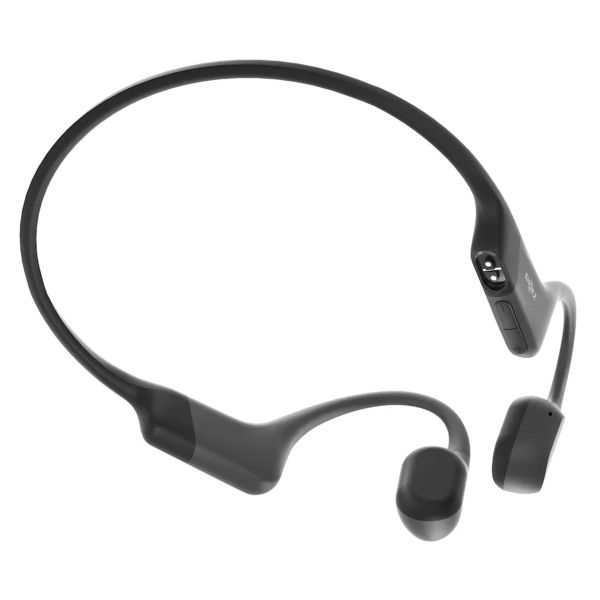 Shokz OpenRun - Modèle standard - Écouteurs sans fil Open-Ear - Conduction osseuse - Black