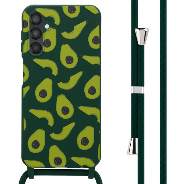 imoshion Coque design en silicone avec cordon Samsung Galaxy A25 (5G) - Avocado Green