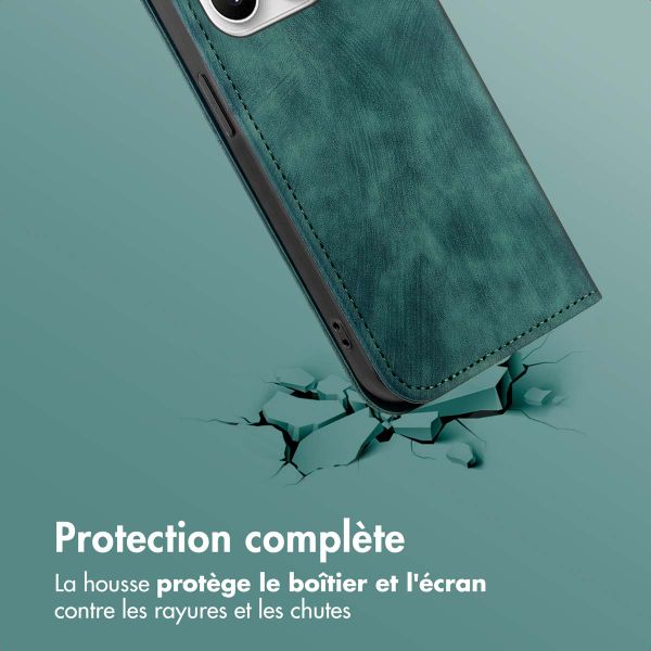 imoshion Étui de téléphone portefeuille Slim Xiaomi 17 - Vert