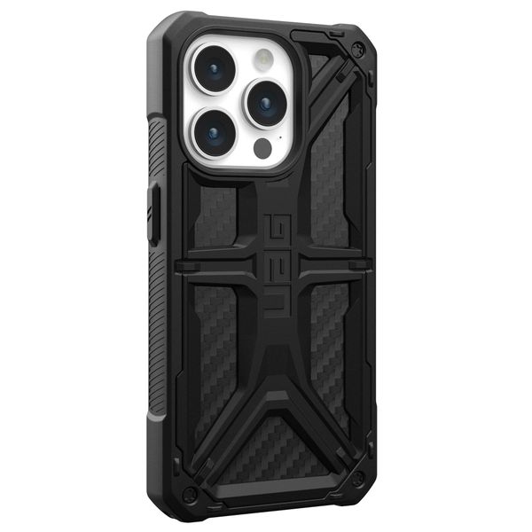 UAG Coque Monarch iPhone 15 Pro - Carbon Fiber