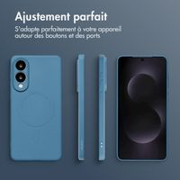 imoshion Coque Couleur avec MagSafe Samsung Galaxy S25 Edge - Bleu foncé