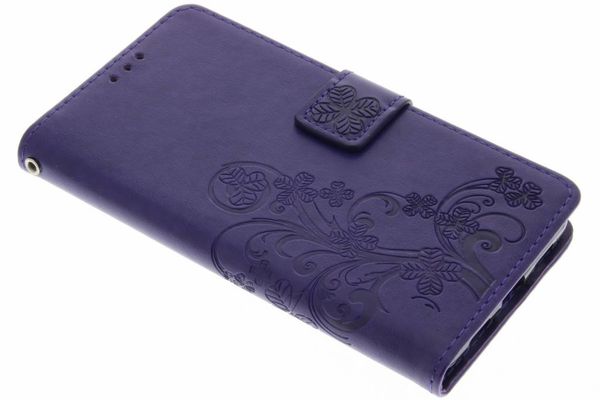 Etui de téléphone Fleurs de Trèfle Huawei P9 Lite