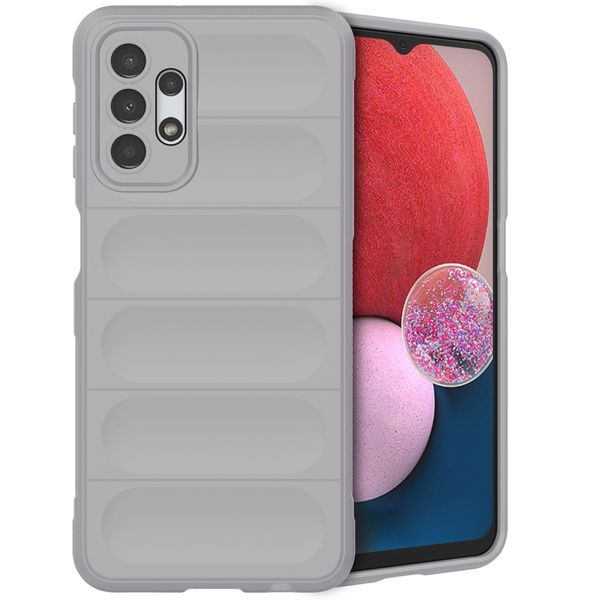 imoshion Coque arrière EasyGrip Samsung Galaxy A13 (4G) - Gris