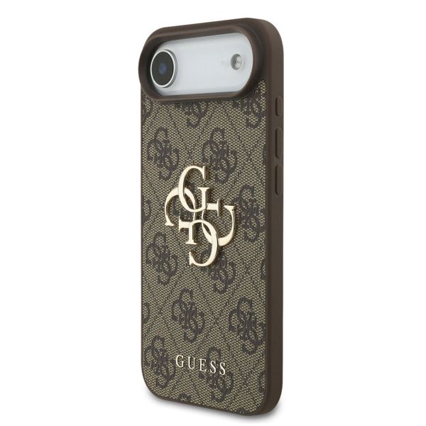 Guess Coque 4G Metal Logo Backcover Apple iPhone Air - Marron