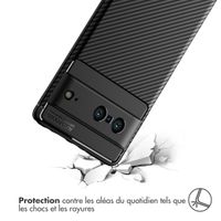 imoshion Coque silicone Carbon Google Pixel 7 - Noir