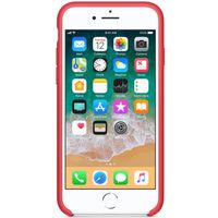 Apple Coque en silicone iPhone SE (2022 / 2020) / 8 / 7 - Red Raspberry