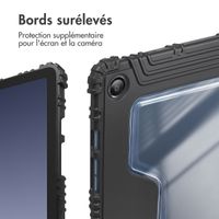 Accezz Coque tablette Rugged Trifold Samsung Galaxy Tab A9 Plus - Noir