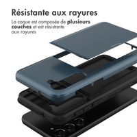 imoshion Coque arrière avec porte-cartes Samsung Galaxy S23 - Bleu foncé