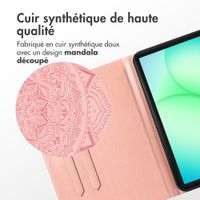 imoshion Coque tablette Samsung Galaxy Tab A11 Plus - Rose Gold