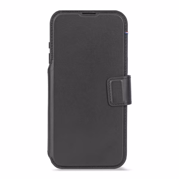 Decoded Portefeuille détachable 2 en 1 en cuir MagSafe Apple iPhone 17 Pro - Noir