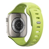 Nomad Bracelet Tempo en silicone Apple Watch Series 1 - 11 / SE / Ultra (44/45/46/49 mm) - Wide fit - Lime
