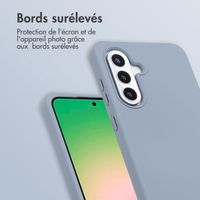 imoshion Coque de couleur avec cordon amovible Samsung Galaxy A36 / A56 - Ash Blue