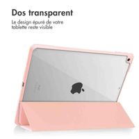 imoshion Coque tablette rigide Trifold iPad 9 (2021) 10.2 pouces / iPad 8 (2020) 10.2 pouces / iPad 7 (2019) 10.2 pouces - Rose