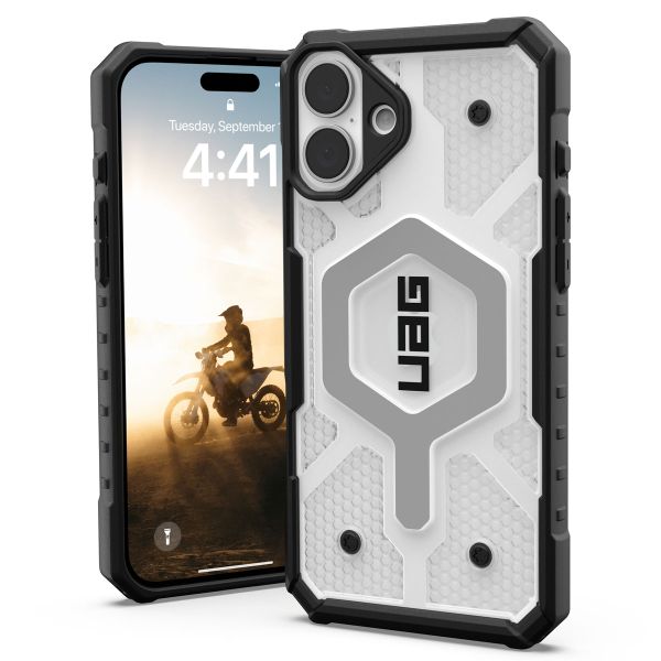 UAG Coque Pathfinder MagSafe iPhone 16 Plus - Ice