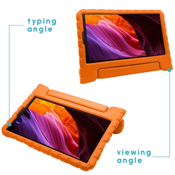 imoshion Coque kidsproof avec poignée Galaxy Tab A7 Lite - Orange