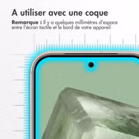 Accezz Protection d'écran en verre trempé 2-pack Google Pixel 8a