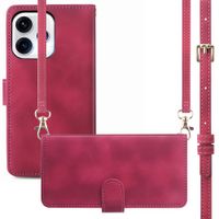 imoshion Etui de télephone portefeuille avec cordon Oppo Reno15 (5G) - Rouge