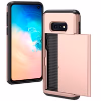 imoshion Coque arrière avec porte-cartes Samsung Galaxy S10e - Rose Dorée