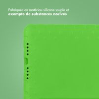 imoshion Coque kidsproof avec poignée Apple iPad 9 (2021) 10.2 pouces / iPad 8 (2020) 10.2 pouces / iPad 7 (2019) 10.2 pouces - Vert