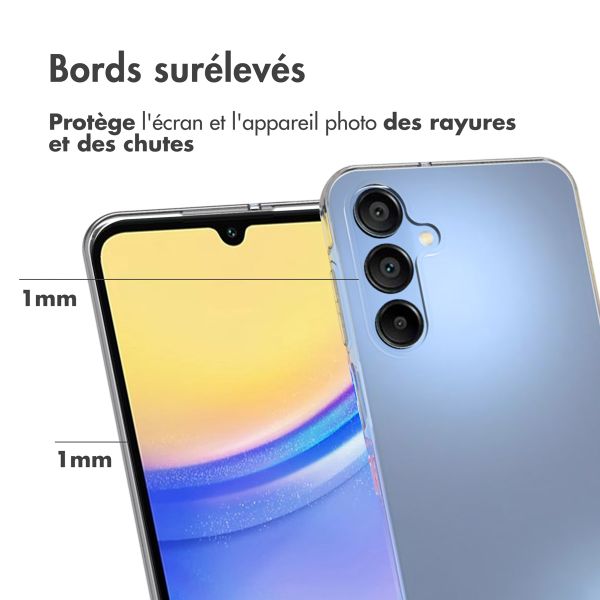 Accezz Coque Clear Samsung Galaxy A16 - Transparent