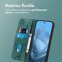 imoshion Étui de téléphone portefeuille Slim Google Pixel 9 / 9 Pro - Vert