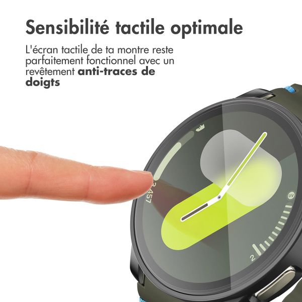 imoshion Coque rigide à couverture complète Samsung Galaxy Watch 7 - 40 mm - Noir