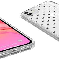 imoshion Coque Design iPhone 11 - Hearts All Over Black