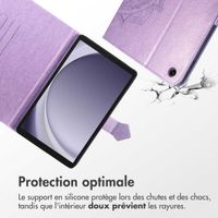 imoshion Coque tablette Samsung Galaxy Tab A9 Plus - Lila / Lilac