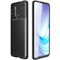 imoshion Coque silicone Carbon Motorola Moto G60 - Noir