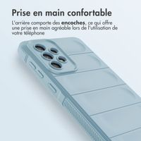 imoshion Coque arrière EasyGrip Samsung Galaxy A33 - Bleu clair