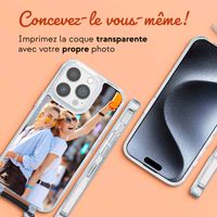 Concevez votre Coque MagSafe avec cordon amovible Apple iPhone 15 Pro - Transparent