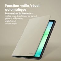 Accezz Coque tablette Classic Samsung Galaxy Tab A11 Plus - Greige