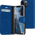 Accezz Étui de téléphone portefeuille Wallet iPhone 13 Pro - Bleu foncé